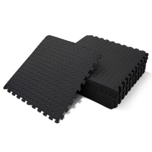 Centr Gym Interlocking Flooring Exercise Mats 72 sq ft