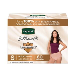 Depend Silhouette Incontinence Underwear for Women small 60ct